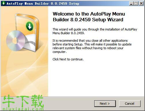 autoplay menu